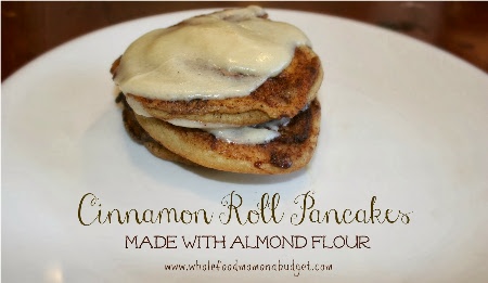 Cinnamon Roll Pancakes