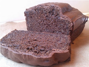 Double Choc Banana Pound Cake