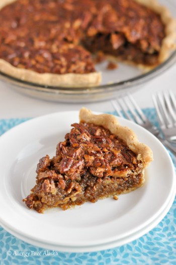 Gluten Free Corn Syrup Free Pecan Pie