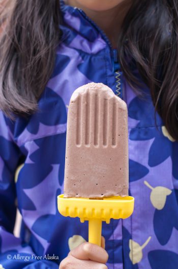 Rich and fudgy Date Sweetened Creamy Vegan Fudgesicles. Your kids will never suspect there isn't an ounce of sugar in these fudgesicles. None.