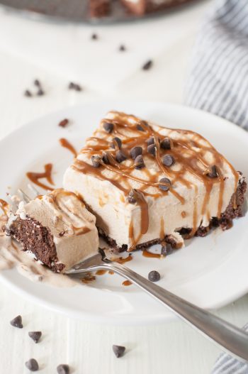 Dairy Free Salted Caramel Ice Cream Pie Recipe