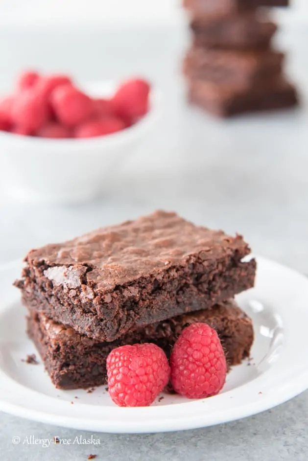 Gluten Free Valentine's Day Brownies List.