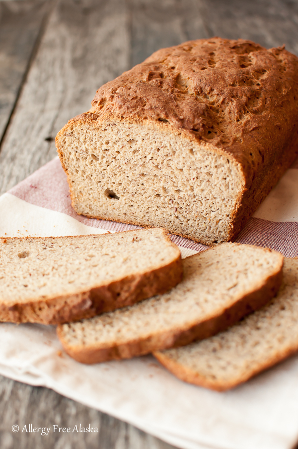 Gluten-Free Rice-Free Multigrain Bread Recipe from Megan of Allergy Free Alaska