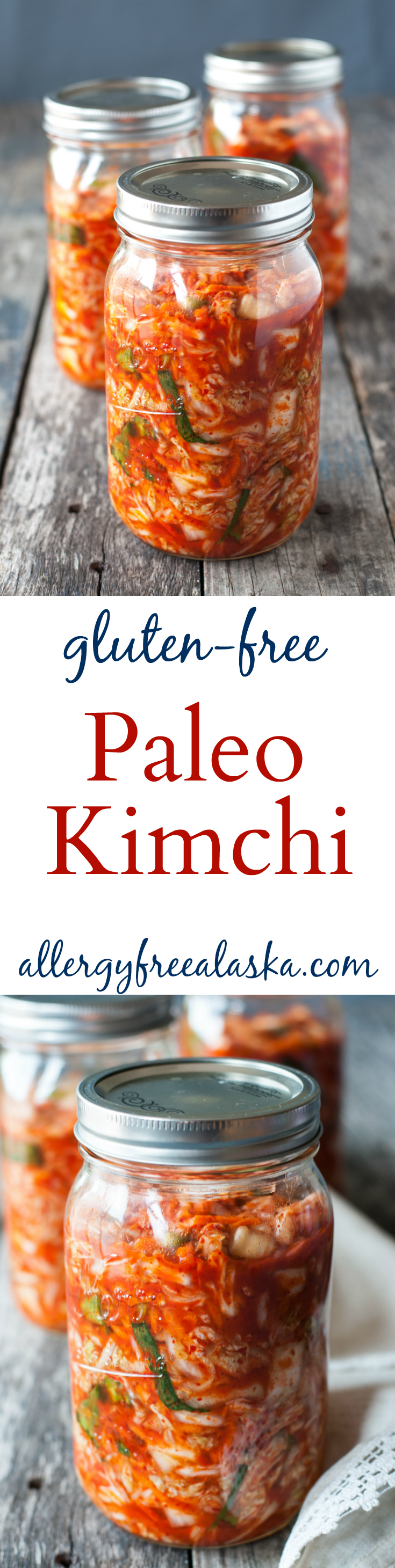 Paleo Kimchi Recipe from Allergy Free Alaska