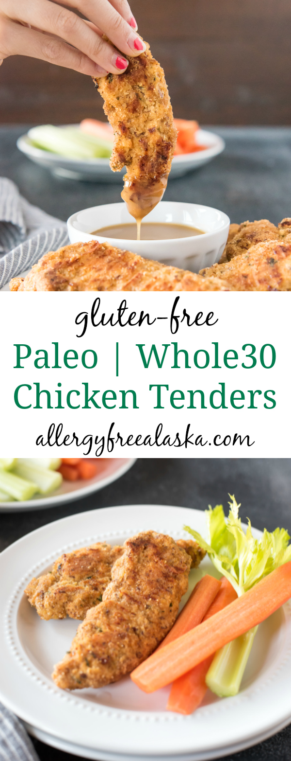 Easy Baked Paleo Chicken Tenders with Honey Mustard ...