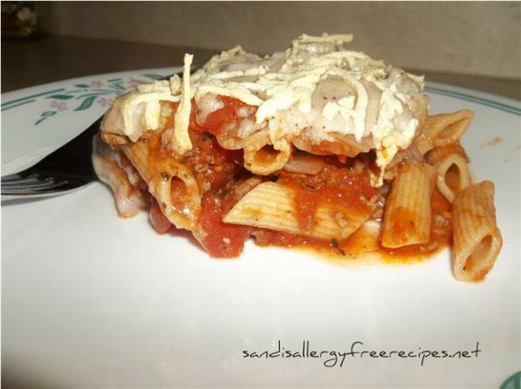 Baked Pasta Zeti With Beef 1 (Small)