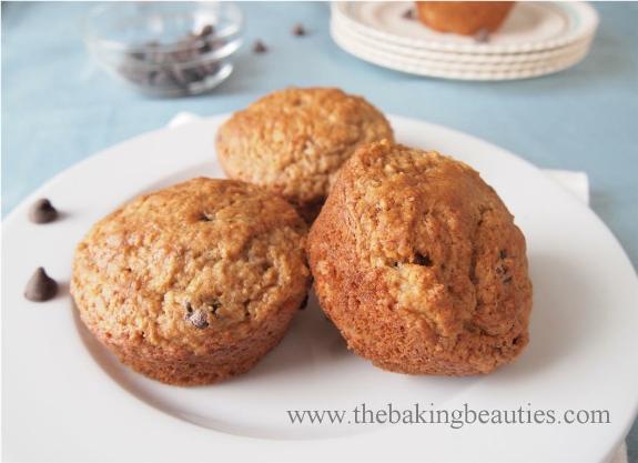 Banana Chocolate chip Muffins (Medium)