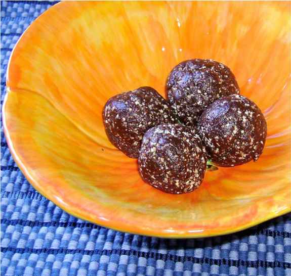 Wild Orange Chocolate Balls