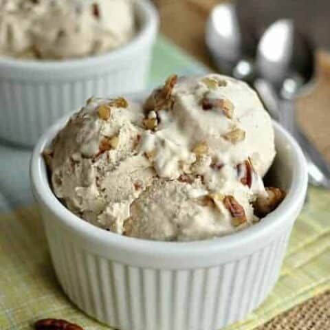 Vegan & Paleo “Butter” Pecan Ice Cream