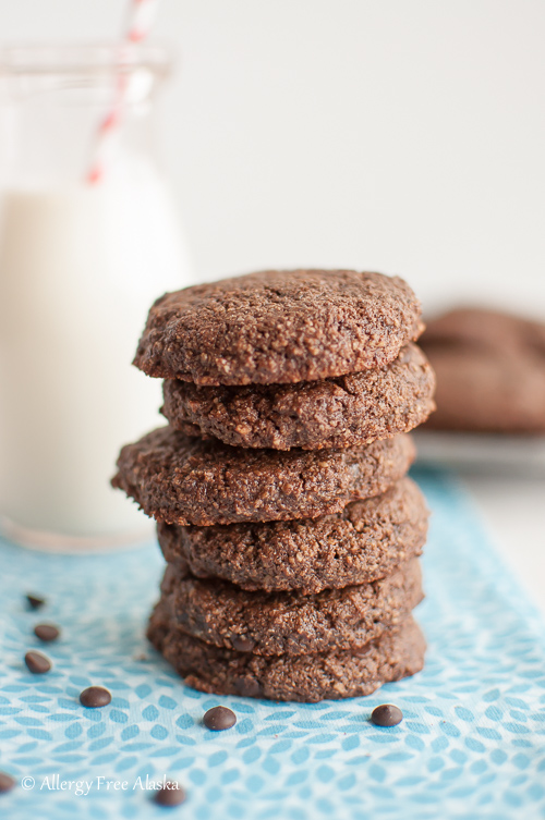 Paleo Double Chocolate Mint Cookies Recipe - Allergy Free Alaska