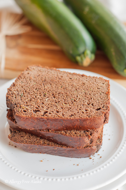 Paleo Chocolate Zucchini Bread Recipe - Allergy Free Alaska Blog