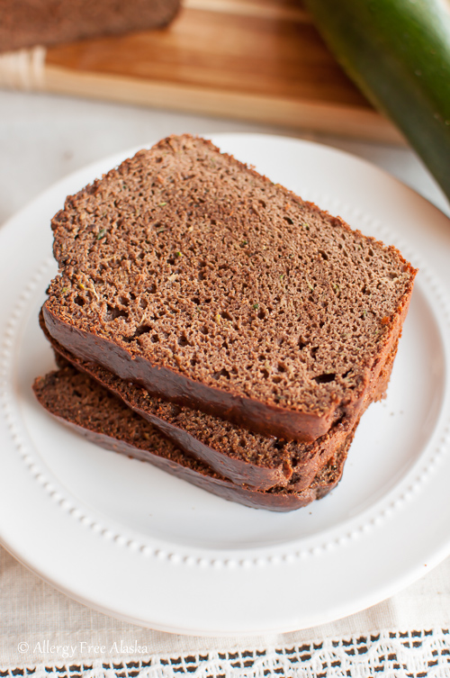 Paleo Chocolate Zucchini Bread Recipe - Allergy Free Alaska