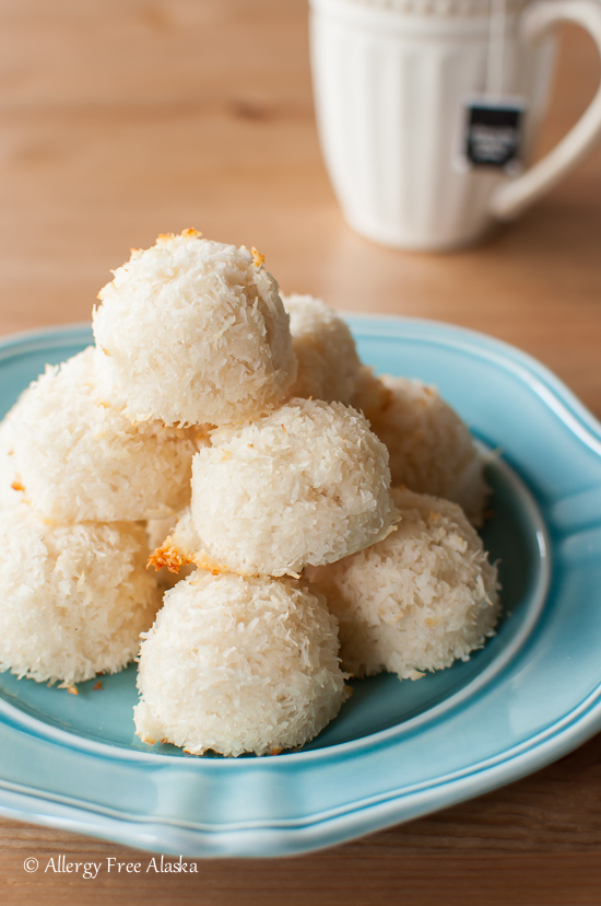 Sugar Free Vanilla Macaroons Recipe - Allergy Free Alaska