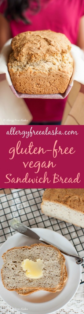 Amazing Gluten-Free Vegan Sandwich Bread from Allergy Free Alaska