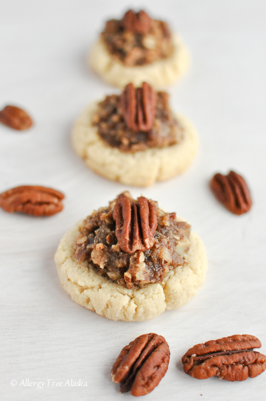Paleo Vegan Guilt Free Pecan Pie Cookies from Allergy Free Alaska