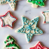 Gluten Free Dairy Free Sugar Cookies
