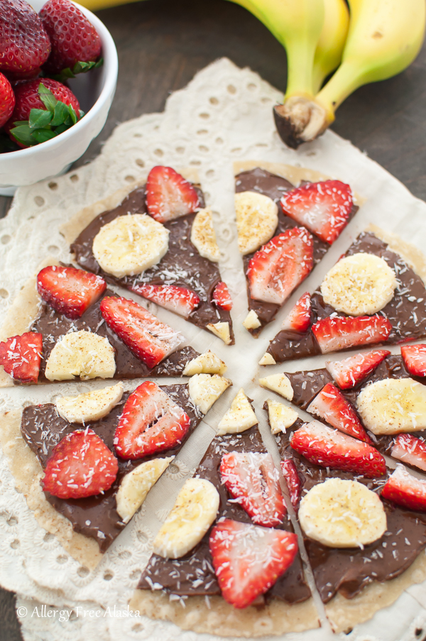 Gluten-Free Sweet Tortilla Pizza Recipe from Allergy Free Alaska