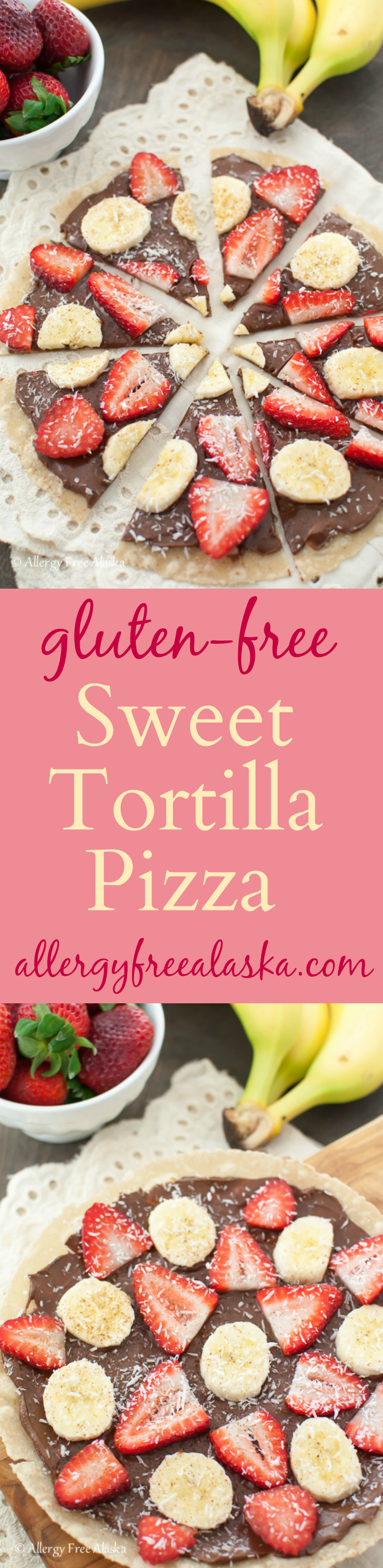 Gluten Free Sweet Tortilla Pizza from Allergy Free Alaska