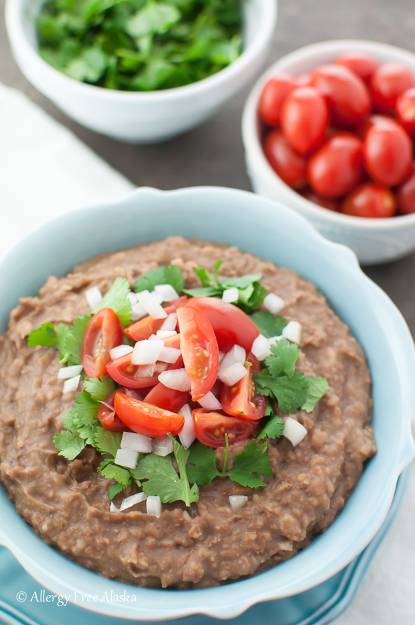 Best family and kid friendly instant pot recipes . Great easy meals for kids and toddlers!from pasta and chicken to mashed potatoes and burgers #instantpot #instapot #kidsrecipes #recipes Instant Pot Refried Beans - Allergy Free Alaska