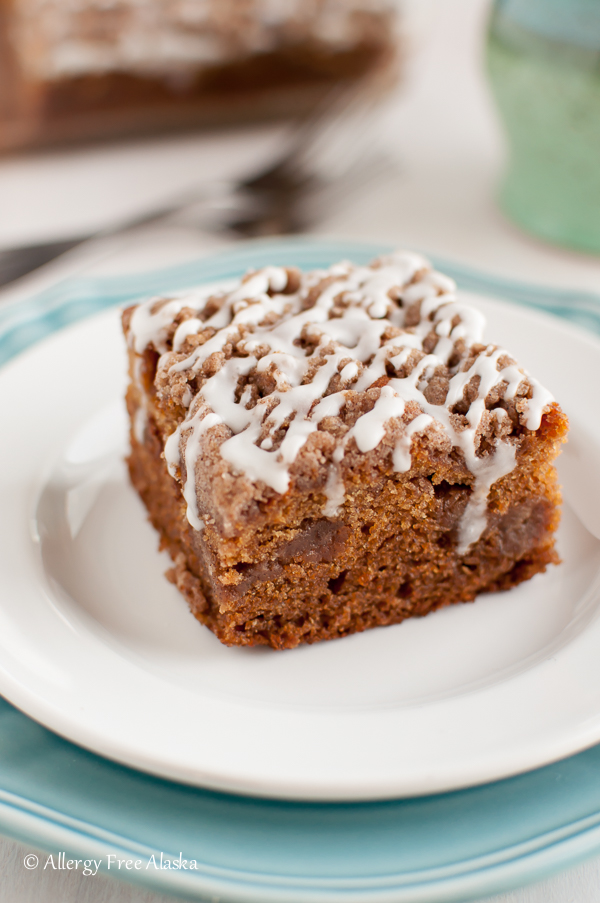 Gluten-Free Cinnamon Streusel Coffee Cake Recipe - Allergy Free Alaska