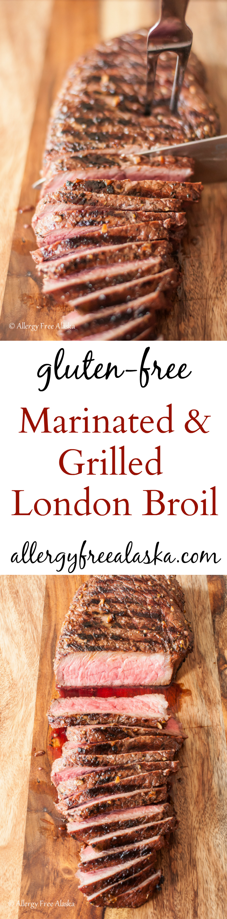 Gluten-Free Marinated & Grilled London Broil Recipe from Allergy Free Alaska