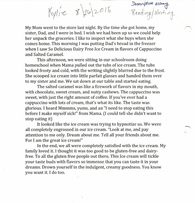 Kylie SoDelicious Essay