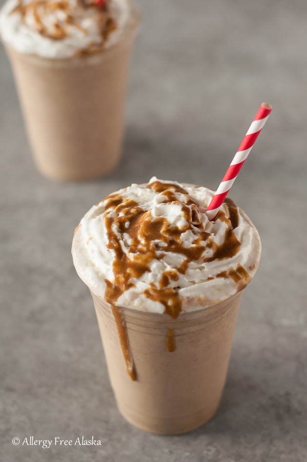 Vegan Salted Caramel Frappuccino Recipe