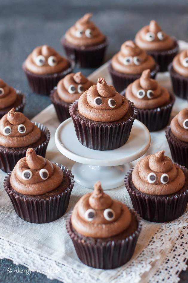 gluten-free-poop-emoji-cupcakes-recipe-allergy-free-alaska