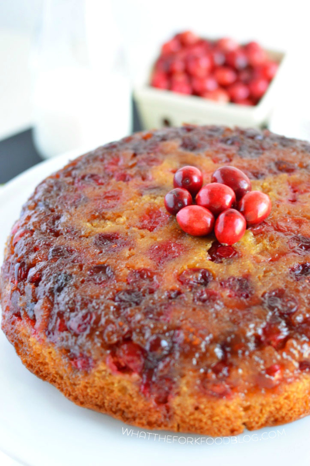 cranberry-upside-down-cake