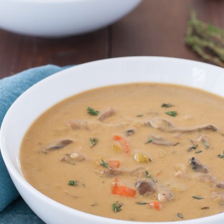 dairy free vegan cream of mushroom soup recipe