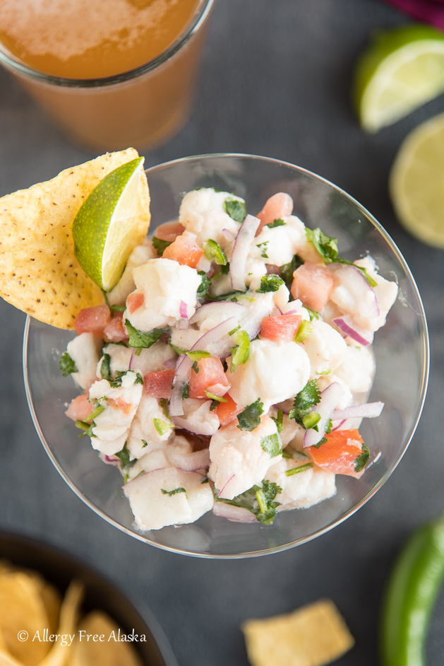 freshspicyhalibutcevicherecipe4 Allergy Free Alaska