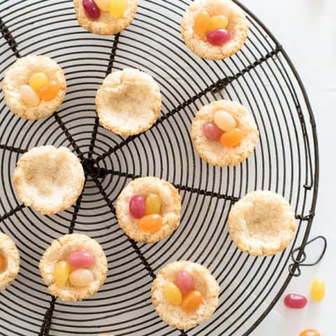 gluten free vegan coconut macaroon nests