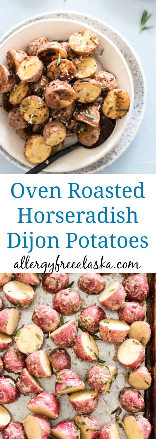 Oven Roasted Horseradish Dijon Potatoes