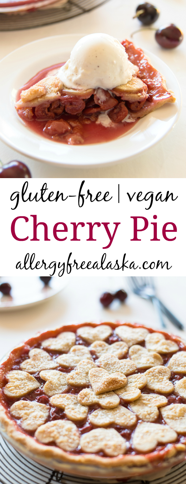 gluten free vegan cherry pie