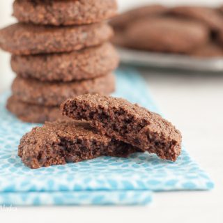 Paleo Double Chocolate Mint Cookies