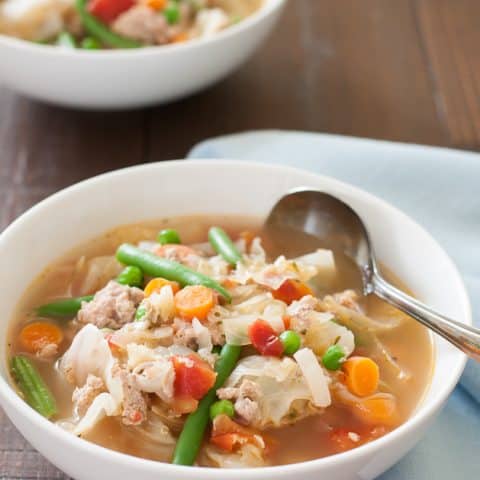 Ground Turkey Soup