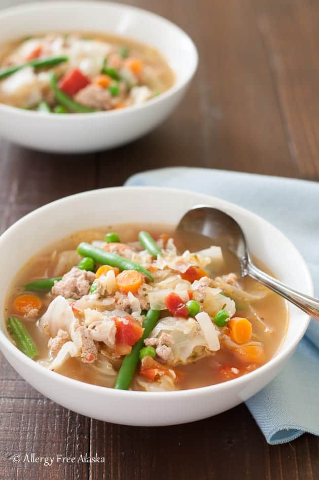 Ground Turkey Soup Allergy Free Alaska