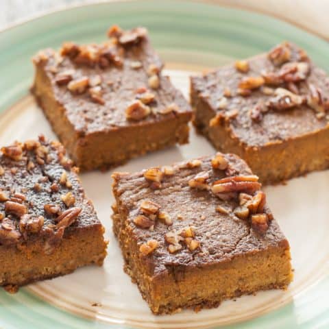 Gluten Free Pumpkin Bars