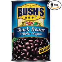 Bush's Best Black Beans, 39 oz (6 cans)