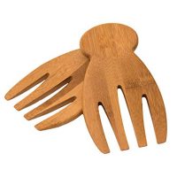 Totally Bamboo Salad Hands, Bamboo Salad Server Set