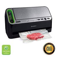 Foodsaver V4400 2-in-1 Vacuum Sealer Machine with Automatic Bag Detection and Starter Kit | Safety Certified | Black & Silver