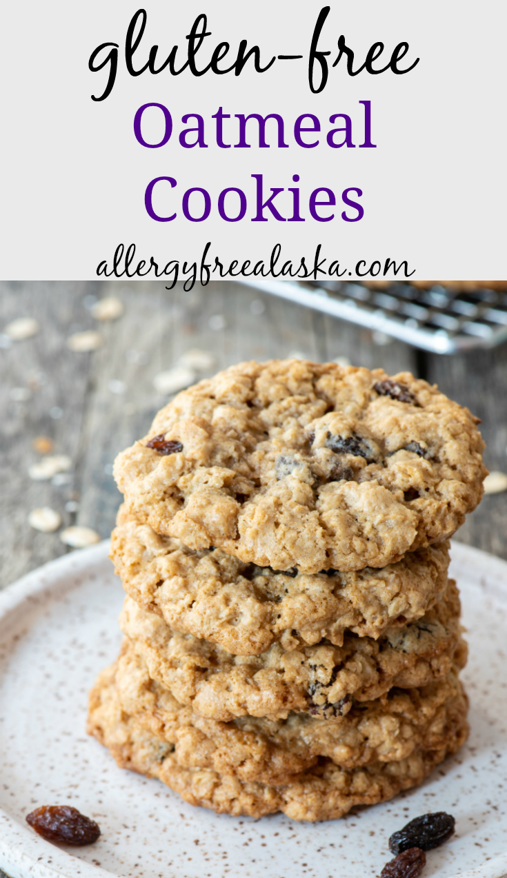 gluten free oatmeal cookies recipe pinterest collage