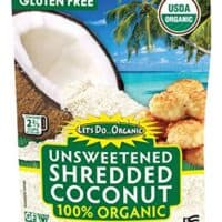 Let's Do...Organic Shredded, Unsweetened Coconut, 8 Ounce Packages (Pack of 12)