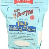 Bob's Red Mill Gluten Free 1 to 1 Baking Flour, 44 Ounce (Pack of 1)