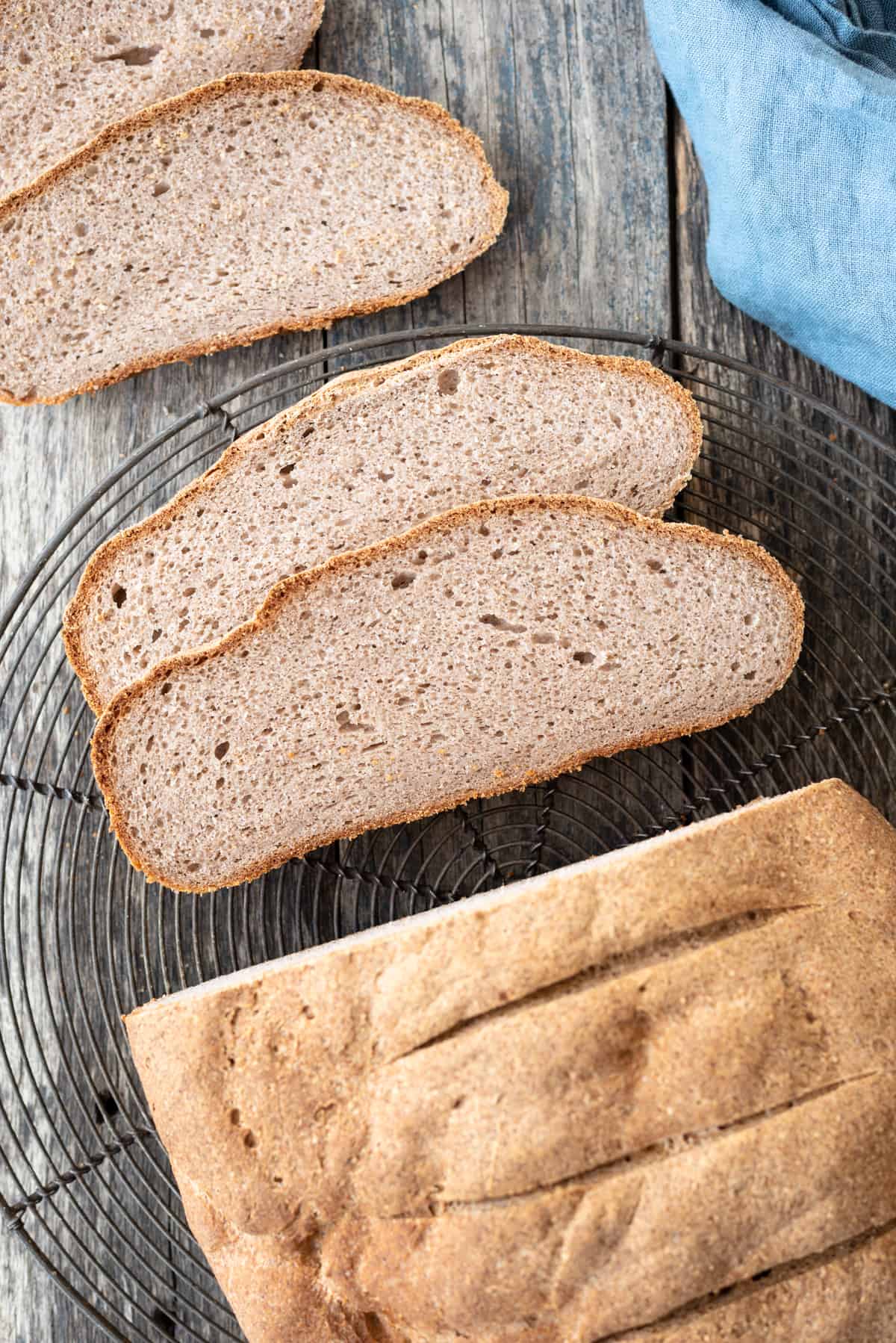Buckwheat Bread (light buckwheat flour)
