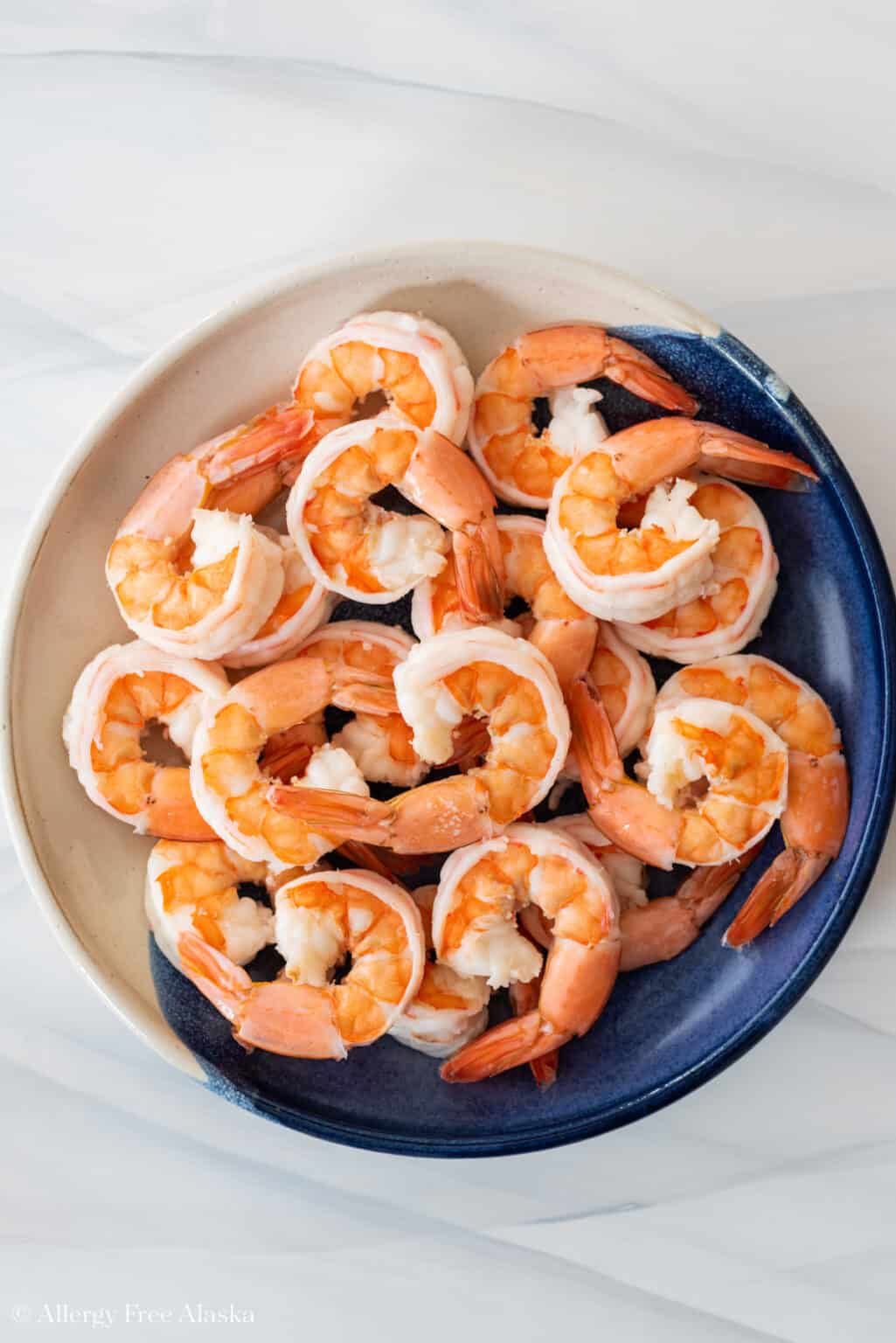 Prawn and Avocado Salad Allergy Free Alaska